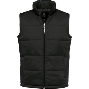 Zwarte bodywarmer voor heren L