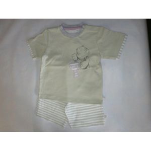 Noukie's - Pyjama  - Jongens -  Mint groen  - 2 jaar 92