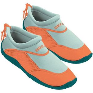 BECO neopreen waterschoenen | oranje/aqua | maat 39