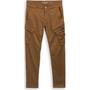 Tom Tailor - TAPERED SWEAT CARGO - Cargo Broek - Bruin - Tapered Fit
