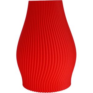 Chicago Vaas Rood - Professionele 3D Print - Milieuvriendelijk - Uniek