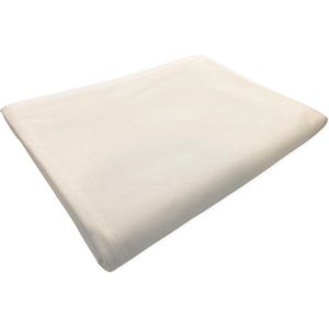 Damast tafelkleed ivoor 150 x 320 (Hotelkwaliteit: 250 gr/m2) - off white - 100% katoen