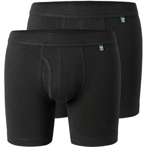 Schiesser Heren cyclist shorts 2 pack Long Life Cotton