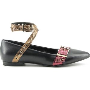 Made in Italia - Antonella - Nette Schoenen - Zwart - Leer