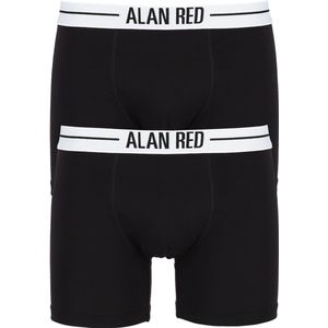 Alan Red - Boxershort Zwart 2Pack - Heren - Maat S - Body-fit