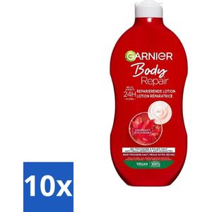 Garnier - Body - Bodylotion - Repair - Herstellend & Hydraterend - 400 ml - Bulkverpakking - 10 stuks
