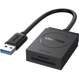 USB 3.0 SD Kaartlezer - 2-in-1 Geheugenkaartlezer met Hoge Snelheid en Duurzaam Ontwerp