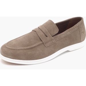 Marco Tozzi Heren Instapper/Loafer - 14600-341 Taupe - Maat 43