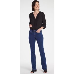Barbara Bootcut Jeans Mediumblauw Premium Denim (Petite) | Quinn
