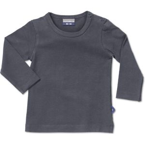Silky Label t-shirt glacier grey - lange mouw - maat 98/104 - grijs