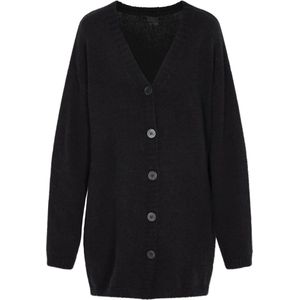 DreiMaster - Klassik - Gebreid Vest - Zwart