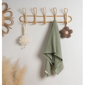 Wiegdeken pastel - Pastel groen