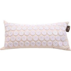 Spijkerkussen linnen naturel - Lotus