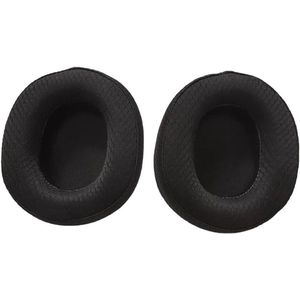 Vervangende oorkussens voor draadloze hoofdtelefoon - comfortabele geheugensponsnetwerk - zwart - Steelseries Arctis - Nova Pro.