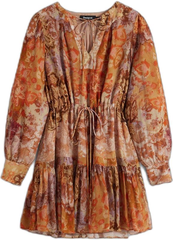 Desigual - Bohoshort - Damesjurk - Lange Mouwen