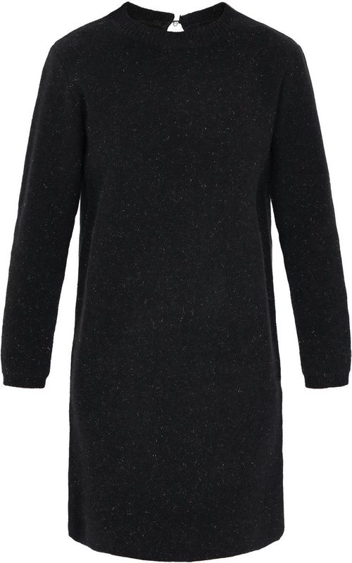 DreiMaster Klassik Gebreide jurk  zwart