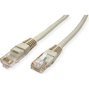 VALUE UTP Cat.5e (Class D) patchkabel, grijs, 15 m