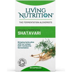 Gefermenteerde Shatavari Capsules BIO Living Nutrition 60 capsules