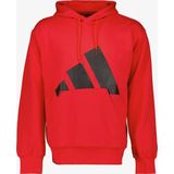 adidas - Hoodie - Zwart - Fleece - Capuchon met Trekkoord