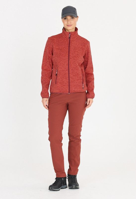 Whistler Functionele fleece jas 'SAMANI'  kastanjebruin