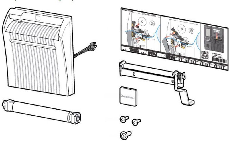 Zebra - P1105147-700 - Linerless Media Upgrade Kit