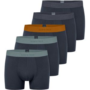 Schiesser - 95/5 - Boxershorts - 5-pack - Gekleurde Taillebanden