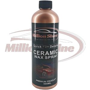 MillionShine - Ceramic Wax Spray - 500ML - Hydrofoob Polymeercoating