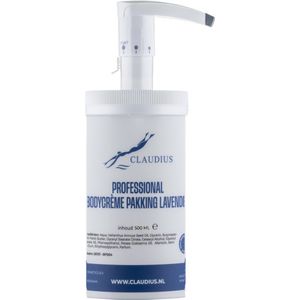 Professional Bodycrème Pakking Lavendel - 500 ml - in handige salonverpakking