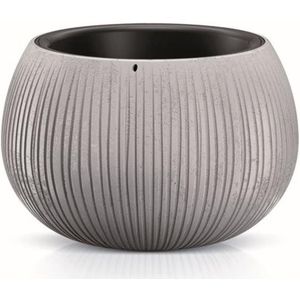Prosperplast  /Beton Bowl / Bloempot met inzet - Grijze kleur
