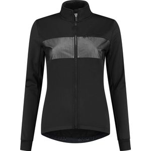 Rogelli Attq Fietsjack Winter - Dames - Grijs, Zwart - Maat S