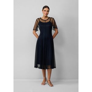Jurk - Midi-jurk - Mesh - Met Onderrok