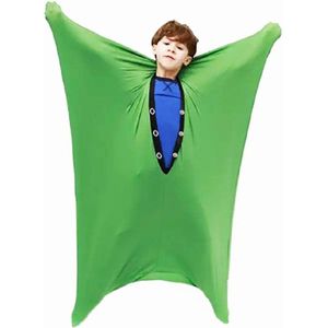 Daity 1 stuk - Sensorische lichaamssokken voor kinderen, elastische compressiesokken voor sensorische verwerkingsstoornissen, autisme, ADHD, ademende sensorische sokken voor kalmerende diepe compressietherapie (maat S: 102*69cm)