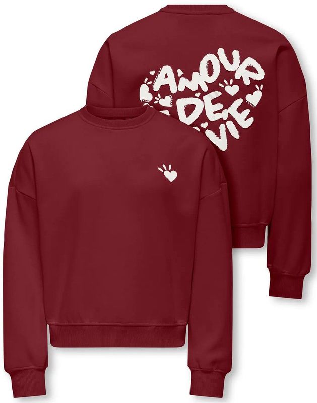 Kids ONLY winter sweater meisjes - paars - KogTammie - relaxed fit