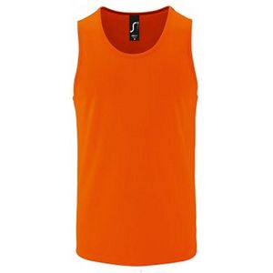 SOLS Heren Sportieve Performance Tank Top (Neon Oranje)