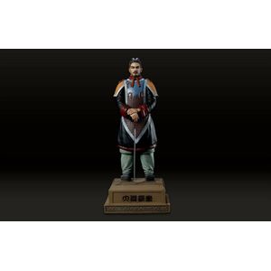 1:6 MENG DX003 The Great Qin Warrior - Painted Figure with Base Plastic Modelbouwpakket