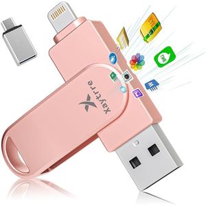 Flash Drive 512GB - 3-in-1 Geschikt voor iPhone, iPad, Android en PC