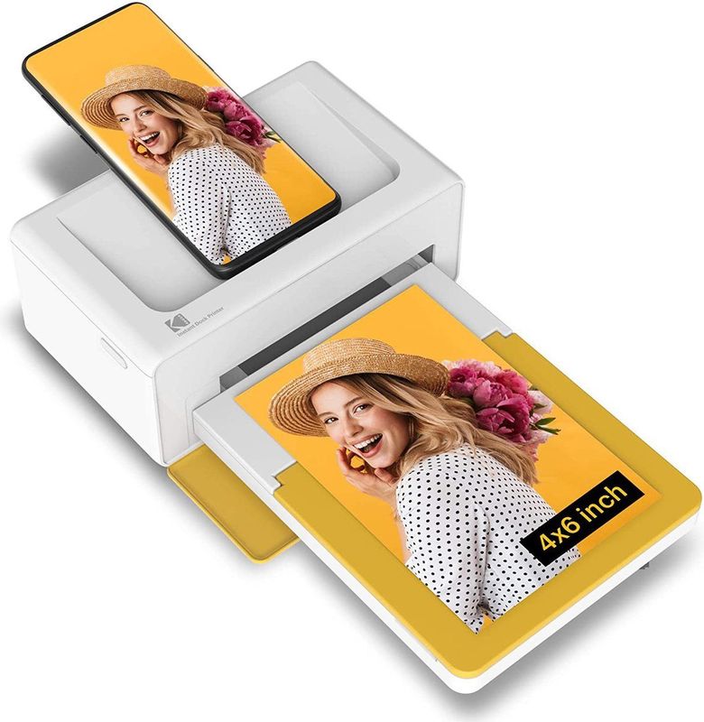 KODAK - Dock Plus 4PASS - Fotoprinter - 10 x 15 cm - Inclusief 10 Vellen