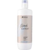 Indola Blonde Expert Insta Cool Shampoo 1000ml - Normale shampoo vrouwen - Voor Alle haartypes