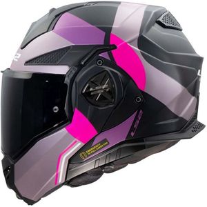 LS2 - Advant X Ultra FF901 - Helm - Mat Zwart - Roze