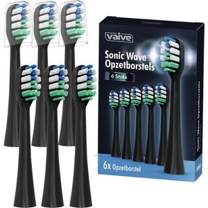 VAIVE Tandenborstel Opzetborstel Set - 6 Stuks - Sonic Wave Precision X8900