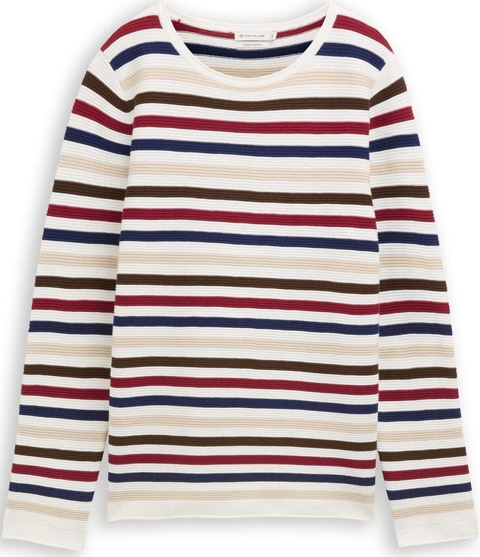 Tom Tailor - Ottoman Trui - Dames - Puur Katoen