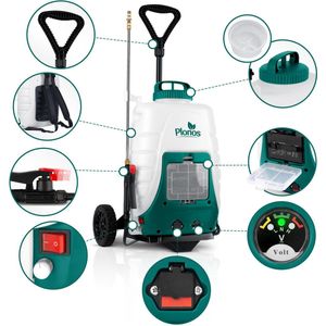 Plonos PL-601 accuspuit met trolley
