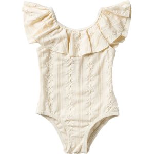 SALTED STORIES - Anglaise Swimsuit - Badpak - Creme