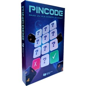 Pincode - Dobbelspel - 1, 2, 3 of 4 personen - Moderne mastermind variant - Breinbreker - Gezelschapsspel