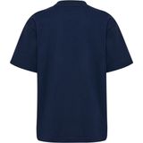 Hummel T-Shirt - HmlOpschonen - Black Iris - Hummel - 4 jaar (104) - T-Shirts