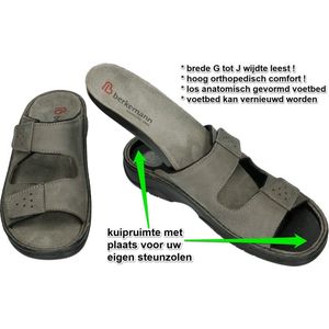 Heren slippers Brede voeten kopen Ruime keus beslist