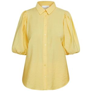 SISTERS POINT Ella-sh - Dames Blouse - Banana - Maat XS