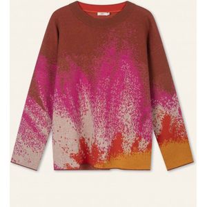 Oilily - Kuumba pullover crew neck - Bruin - XXL