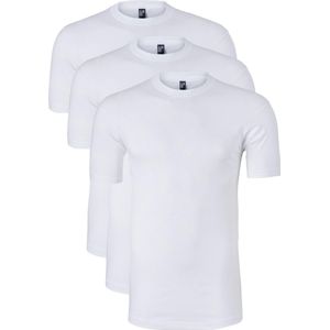 Actie 3-pack: Alan Red T-shirts Virginia, O-hals, wit
