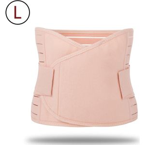 Postpartum Buikband – Ademend Materiaal – Verstelbaar – 100cm x 23cm –Rose